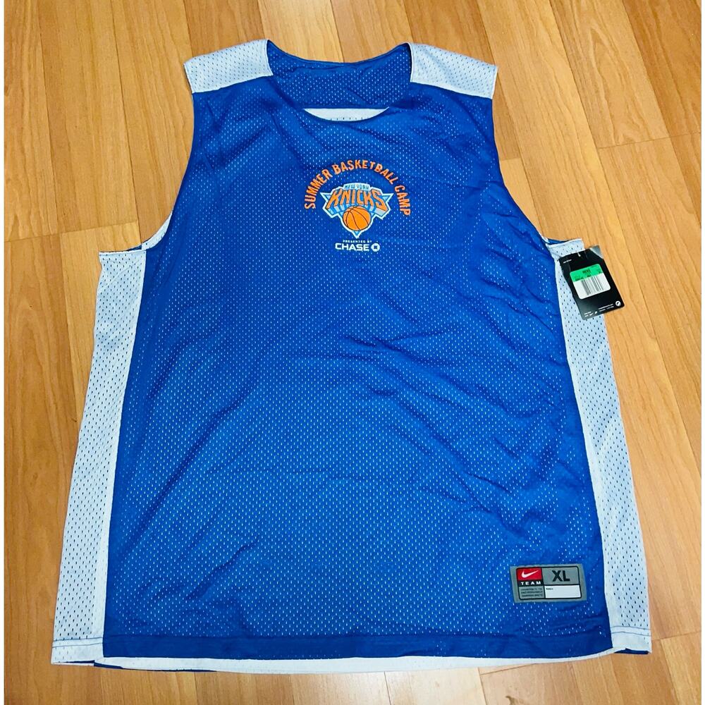 Nike New York Knicks Summer Basketball Camp Reversible Jersey Men Size XL (2) - Picture 9 of 12